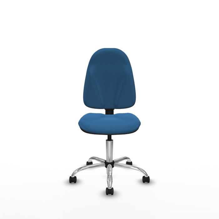 PIQUERAS Y CRESPO Silla de oficina Algarra Azul claro sin brazos