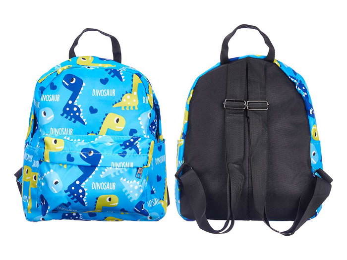 Pincello Mochila Infantil Dinosaurios 22x28x12cm Estampado Colorido (Set de 12)