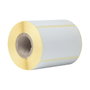Brother Caja de 8 rollos de etiquetas térmicas blancas 76mm x 44mm