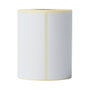 Brother Caja de 8 rollos de etiquetas térmicas blancas 76mm x 44mm