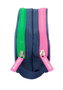 Portatodo Doble Benetton Damero Azul marino 21 x 8 x 6 cm