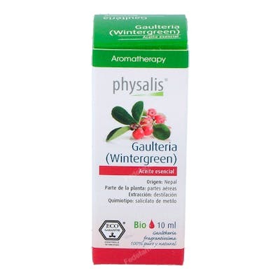 PHYSALIS Esencia Gaulteria (Wintergreen) Bio 10Ml PHYSALIS Esencia Gaulteria (Wintergreen) Bio 10Ml