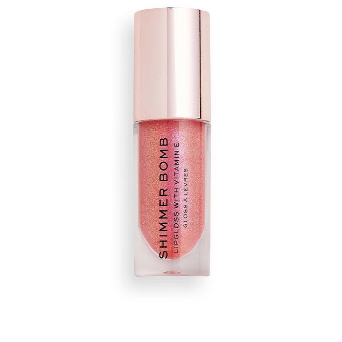 Revolution Make Up SHIMMER BOMB Lip Gloss #daydream - Brillo Voluminizador Labios con Vitamina E, 4 ml, Cruelty Free