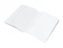 Liderpapel Smart A5+ Libreta Cuadriculada 8mm con Margen, 32 Hojas, Colores Surtidos