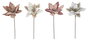DKD Home Decor Ramas de PVC y Terciopelo Multicolor Surtidas
