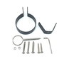 Edm Recambio Jamonero para Referencias 76556, 76557 Negro Cromado Acero Kit Montaje