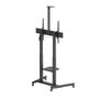 Ewent EW1591 Soporte de Suelo para TV de hasta 100 Pulgadas con Ruedas y Ajuste de Altura