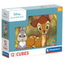 CLEMENTONI Puzzle cubo Bambi Disney 12pzs