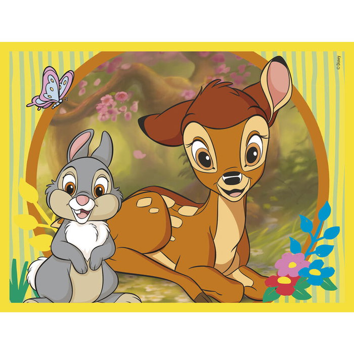 CLEMENTONI Puzzle cubo Bambi Disney 12pzs