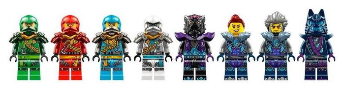 LEGO Ninjago 71813 Wolfsmasken-Dojo