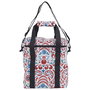 Cook Concept Bolsa Térmica 11 L Jaipur Market Azul o Rojo para Comidas con Asa y Correa 30x15x25 cm