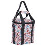 Cook Concept Bolsa Térmica 11 L Jaipur Market Azul o Rojo para Comidas con Asa y Correa 30x15x25 cm