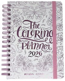 Agenda Anual (2026) Mooving Coloring By Car Pintos Wire-O Tapa Extra Con Goma 150X210 S/V