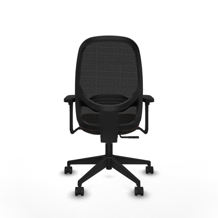 PIQUERAS Y CRESPO Silla de oficina Cilanco con mecanismo Sincro, Marrón oscuro y Negro PIQUERAS Y CRESPO Silla de oficina Cilanco con mecanismo Sincro, Marrón oscuro y Negro