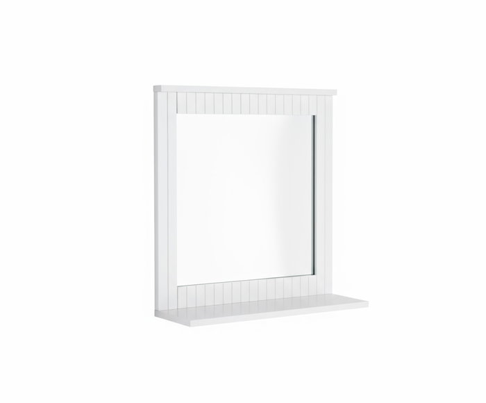 Inde Espejo de Pared para Lavabo, Dimensiones 50 x 13 x 53 cm, Moblekit (4 Unidades)