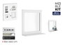 Inde Espejo de Pared para Lavabo, Dimensiones 50 x 13 x 53 cm, Moblekit (4 Unidades)