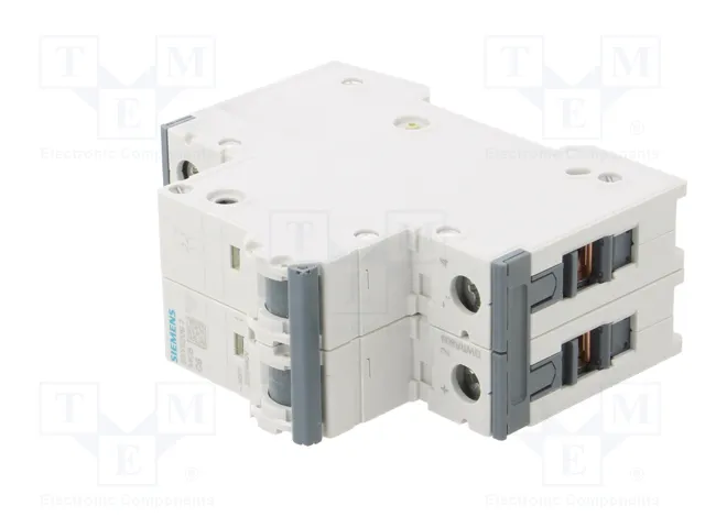 Siemens Leitungsschutzschalter de 6 A, 2 polos, curva C, todo corriente Siemens Leitungsschutzschalter de 6 A, 2 polos, curva C, todo corriente