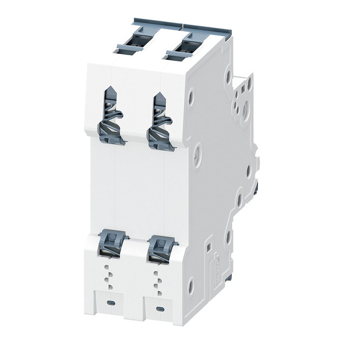 Siemens Leitungsschutzschalter de 6 A, 2 polos, curva C, todo corriente Siemens Leitungsschutzschalter de 6 A, 2 polos, curva C, todo corriente