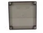 FIBOX MNX Carcasa Universal de Policarbonato Gris 130x130x60mm