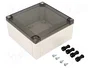 FIBOX MNX Carcasa Universal de Policarbonato Gris 130x130x60mm