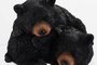 DKD Home Decor Figura Decorativa Osos Resina Negro Blanco 14.5 x 11 x 14.5 cm (2 Unidades)