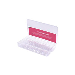 Bifull Clear Tips 520 Unidades Transparentes Forma Estándar para Alargar Uñas con Gel o Acrílico
