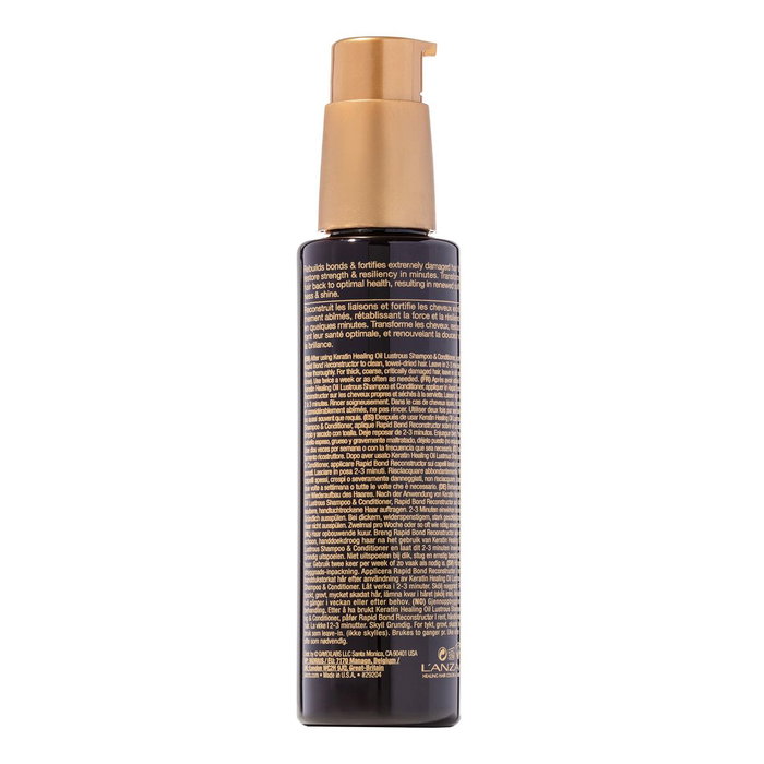 Lanza Rapid Bond Reconstructor Keratin Healing Oil 100 ml Lanza Rapid Bond Reconstructor Keratin Healing Oil 100 ml