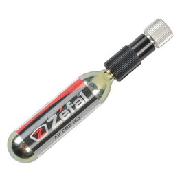 Zefal EZ Control Inflador de CO2 con Regulación Aluminio Válvula Presta Schrader 45mm