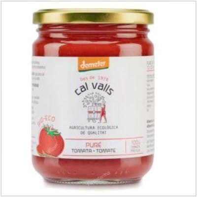 CAL VALLS Puré de Tomate 400gr Demeter CAL VALLS Puré de Tomate 400gr Demeter