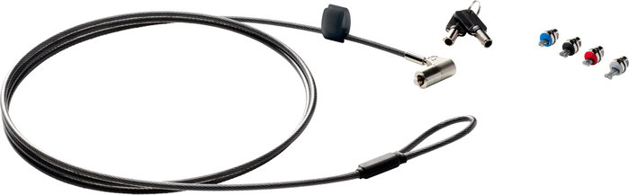 HP Sure Key Cable Lock Negro y Plata