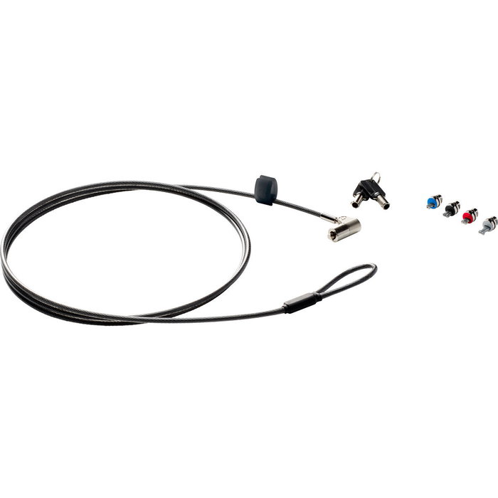 HP Sure Key Cable Lock Negro y Plata