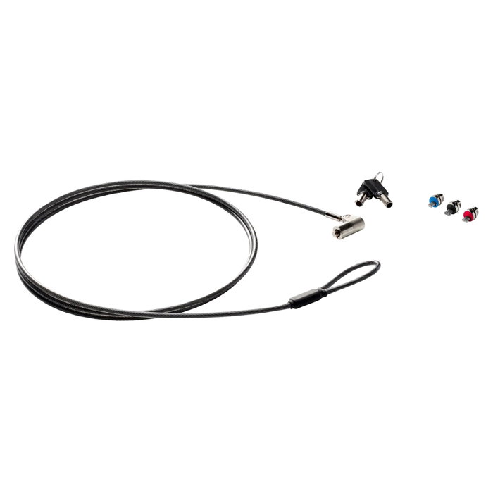 HP Sure Key Cable Lock Negro y Plata