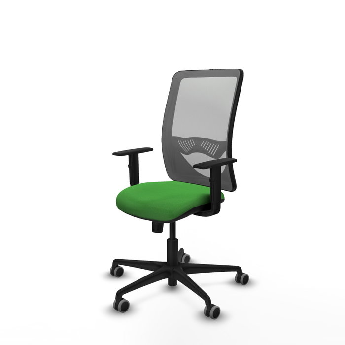 PIQUERAS Y CRESPO Silla de oficina Zulema con mecanismo Sincro, Verde y Gris PIQUERAS Y CRESPO Silla de oficina Zulema con mecanismo Sincro, Verde y Gris
