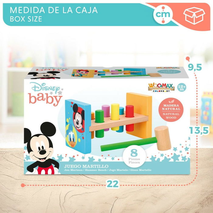 Juego Educativo Disney 8 Piezas 21 x 12 x 9 cm (6 Unidades)