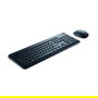 Dell KM3322W - Teclado y Ratón Inalámbrico Combo, QWERTY Español, Negro, Tecnología RF, Formato Completo 100%