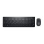 Dell KM3322W - Teclado y Ratón Inalámbrico Combo, QWERTY Español, Negro, Tecnología RF, Formato Completo 100%