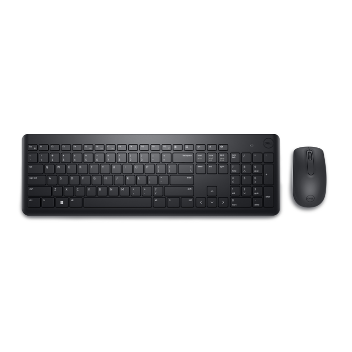 DELL KM3322W Teclado y Ratón Inalámbrico RF Español para Oficina Negro
