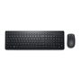 DELL KM3322W Teclado y Ratón Inalámbrico RF Español para Oficina Negro