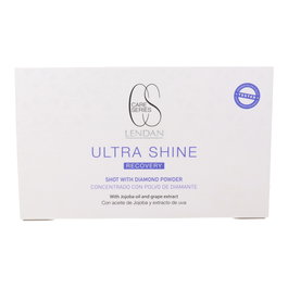 Lendan CS Ultra Shine Recovery Shot Diamond Powder 6 x 10 ml Booster concentrado de efecto flash regenerador capilar