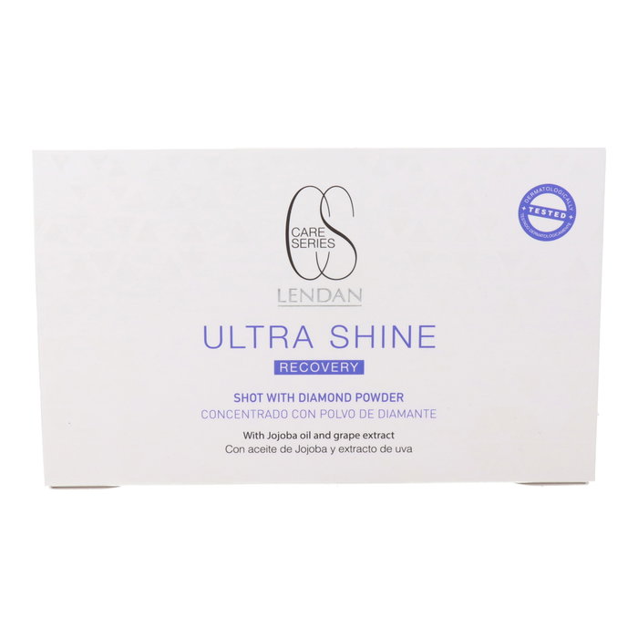 Lendan CS Ultra Shine Recovery Shot Diamond Powder 6 x 10 ml Booster concentrado de efecto flash regenerador capilar Lendan CS Ultra Shine Recovery Shot Diamond Powder 6 x 10 ml Booster concentrado de efecto flash regenerador capilar