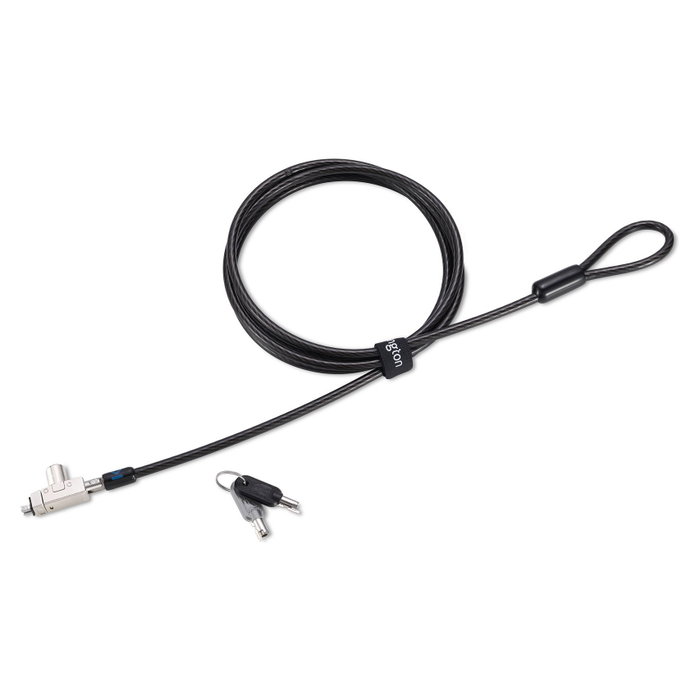 Kensington Candado Slim N17 2.0 con llave para ranuras tipo wedge