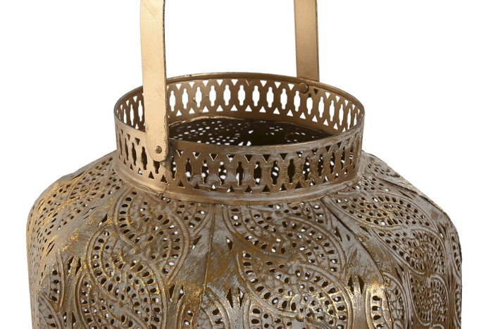 DKD Home Decor Set de 3 Portavelas de Metal Dorado DKD Home Decor Set de 3 Portavelas de Metal Dorado