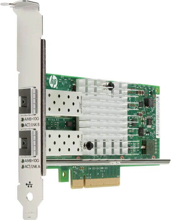 HP Intel X550 10GBase-T Dual Port NIC Tarjeta de Red Interna Adaptador HP Intel X550 10GBase-T Dual Port NIC Tarjeta de Red Interna Adaptador