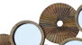 DKD Home Decor Espejo de Pared con Marco de Mango Natural 103x58 cm