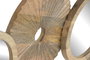DKD Home Decor Espejo de Pared con Marco de Mango Natural 103x58 cm