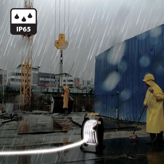 Tiras LED Stak 185 W 15 m Luz LED 4000 K Negro Transparente