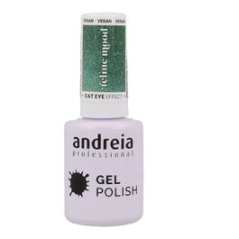 Andreia Gel Polish Efecto Ojo de Gato FE6 10.5ml - Gel Semi-permanente Profesional de Larga Duración con Imán