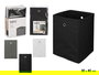 Kipit Caja Plegable Organizadora 45x30x30 cm Gris/Negro/Blanco TNT Cartón (Set de 12)