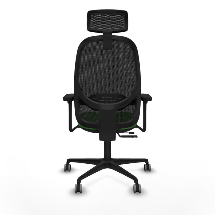 PIQUERAS Y CRESPO Silla de oficina Cilanco con mecanismo Sincro/Traslack, Verde y Negro PIQUERAS Y CRESPO Silla de oficina Cilanco con mecanismo Sincro/Traslack, Verde y Negro