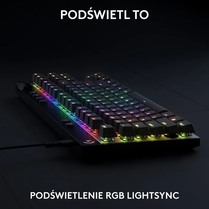 Logitech G Pro X Rapid TKL Teclado Mecánico Gaming Negro